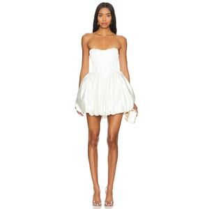 $398 Lovers and Friends REVOLVE Defarge Dress in White Women's Small